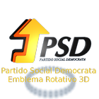 Partido Social Democrata em 3D icône