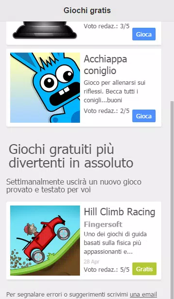 Giochi Gratis APK