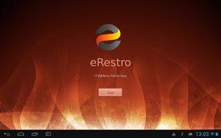 eRestro iTabMenu الملصق