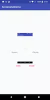 ScreenshotDemo-show in popup-wrote in kotlin captura de pantalla 3
