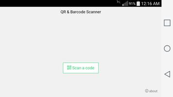 QR & Barcode Scanner capture d'écran 3