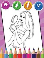 Coloring Barbie Princess screenshot 3