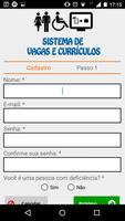 Sistema de vagas e currículos screenshot 1