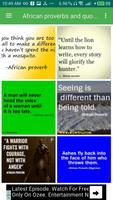 African proverbs and quotes 截圖 2