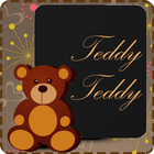 Cute Teddy Bear Wallpaper simgesi