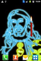 3 Schermata Neon Jesus