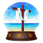Jesus 3D Globe icône