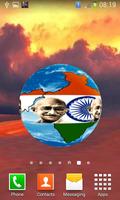 India Globe 3D imagem de tela 1