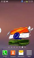 India Flag 3D capture d'écran 1