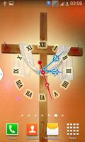 Jesus Cross Clock скриншот 1
