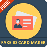 Fake ID card maker and generator icon