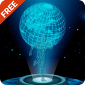 Hologram 3D Projector Simulator
