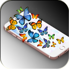 Butterfly In Phone ikon