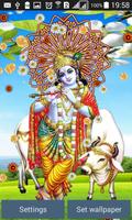 Lord Krishna Live Wallpaper poster