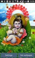 Lord Krishna Live Wallpaper اسکرین شاٹ 2