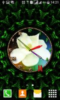 Magnolias Clock capture d'écran 1