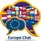 Europe Chat - Meet Friends Zeichen