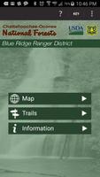 Blue Ridge District Trails poster