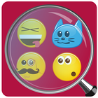 Emoji Lookup for chat and text icône