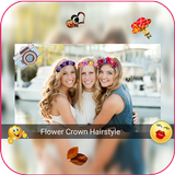 Flower Crown Photo Editor icon
