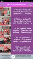 GYM Workout Videos syot layar 1