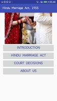 Hindu Marriage Act with Judgem Affiche