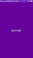 Korner الملصق