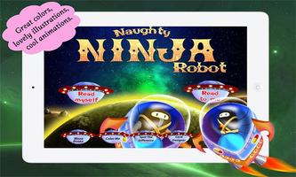 Naughty Ninja Robot poster