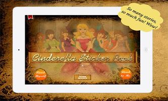 Cinderella Sticker Book الملصق