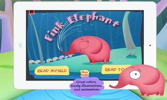 Pink Elephant Affiche