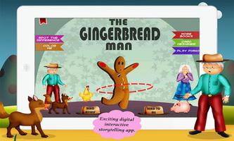 Gingerbread Man الملصق