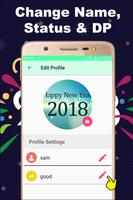 New year 2018 wishes hindi - GIF,message,videos ảnh chụp màn hình 2
