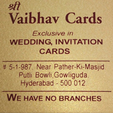 SRI VAIBHAV CARDS icône
