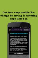 Free Recharge Poster