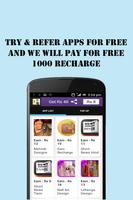 Free Rs 1000 Mobile Recharge Affiche