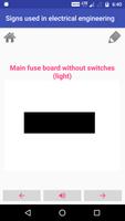 Signs used in electrical engineering Cartaz