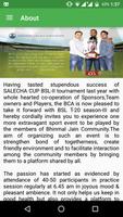 Bhinmal Cricket Association poster