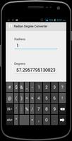 Radian Degree Converter capture d'écran 1