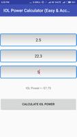 IOL Power Calculator capture d'écran 1
