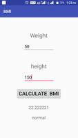 BMI CALCULATOR Affiche