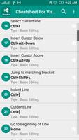 Cheatsheet For Visual Studio ภาพหน้าจอ 1