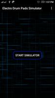 Electro Drum Pads Simulator Affiche
