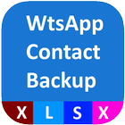 Backup Contacts To Excel For W أيقونة