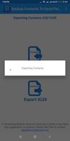 Backup Contacts To Excel For W Ekran Görüntüsü 1