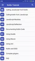 Learn Kotlin Offline ảnh chụp màn hình 1