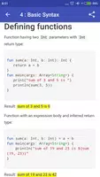 Learn Kotlin Offline ảnh chụp màn hình 2