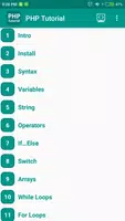 PHP Tutorial imagem de tela 1