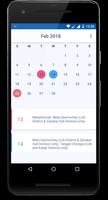 JK Holiday Calendar постер