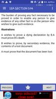 برنامه‌نما IEA - Indian Evidence Act عکس از صفحه
