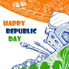 Republic day أيقونة